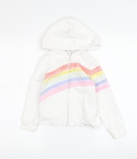 GAP Mädchen Hoodie mit durchgehendem Reißve...