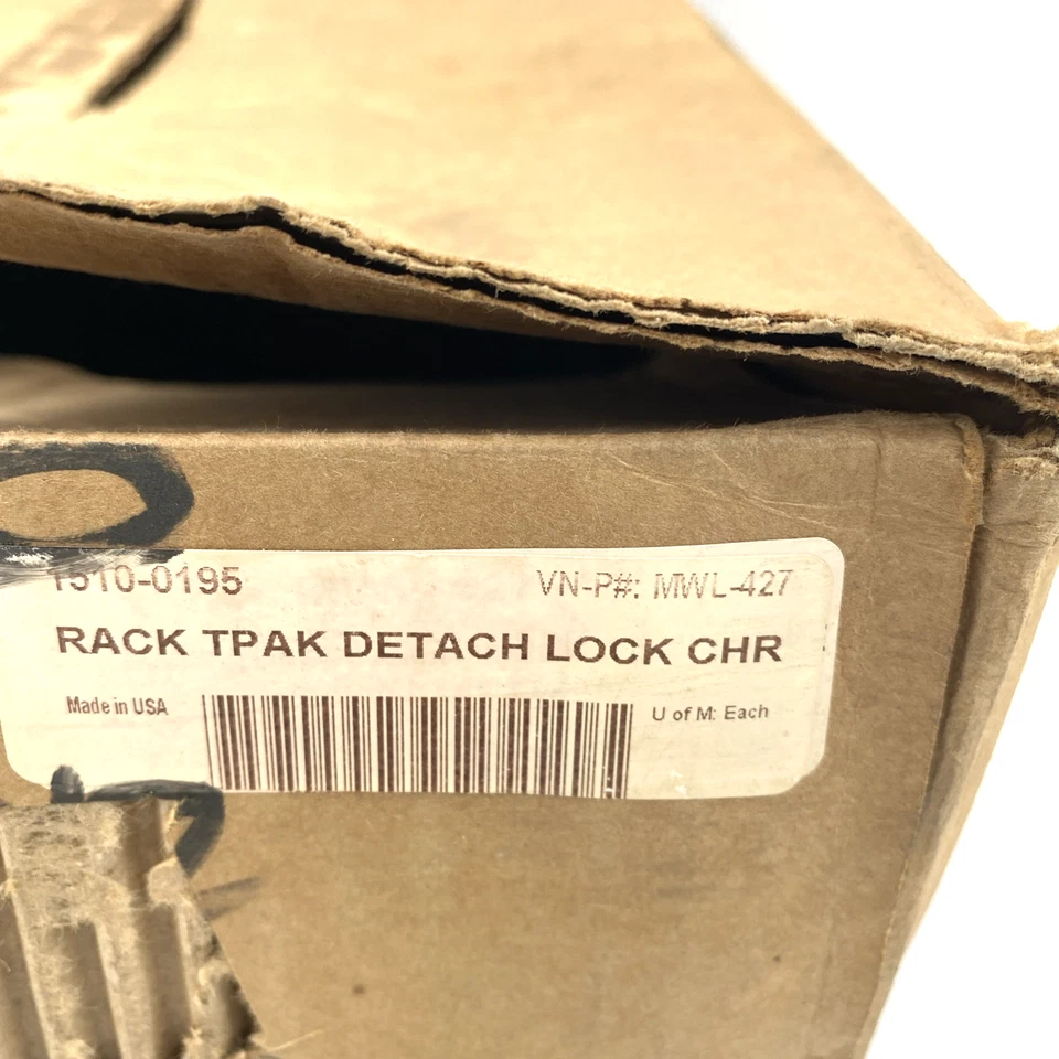 Motherwell Detachable Locking Tour Pak Mounting Rack Chrome 09-23 Harley Touring - Image 4 of 4