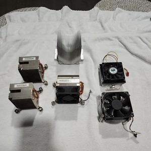 Lot of 6 Dell  & hp CPU Cooler Heatsink 