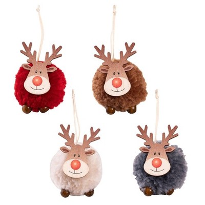 Christmas Elk Pendant Christmas Tree Decorations Pendant for Christmas Tree