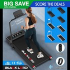 BLACK LORD Treadmill Electric Walking Pad Under Desk Home Gym 400mm Black