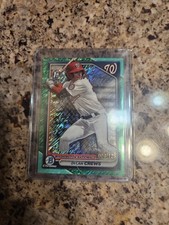 2024 Bowman - Chrome Prospects Dylan Crews  Aqua Shimmer Refractor /125 (RC)