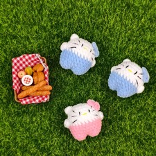 Handmade Amigurumi Crochet Little Kitty Plushie