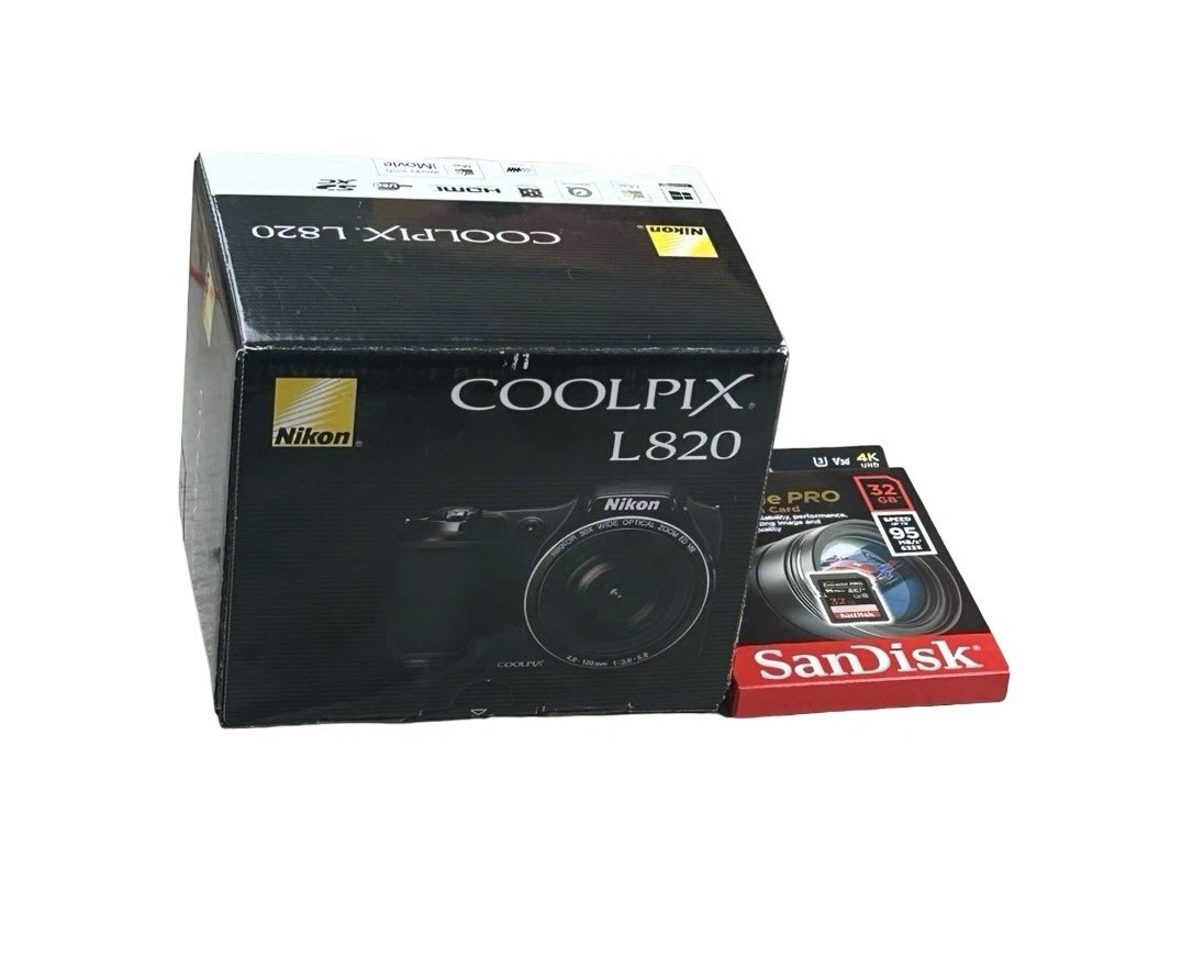 Nikon COOLPIX L820 Digital Cameras for Sale | Shop New & Used