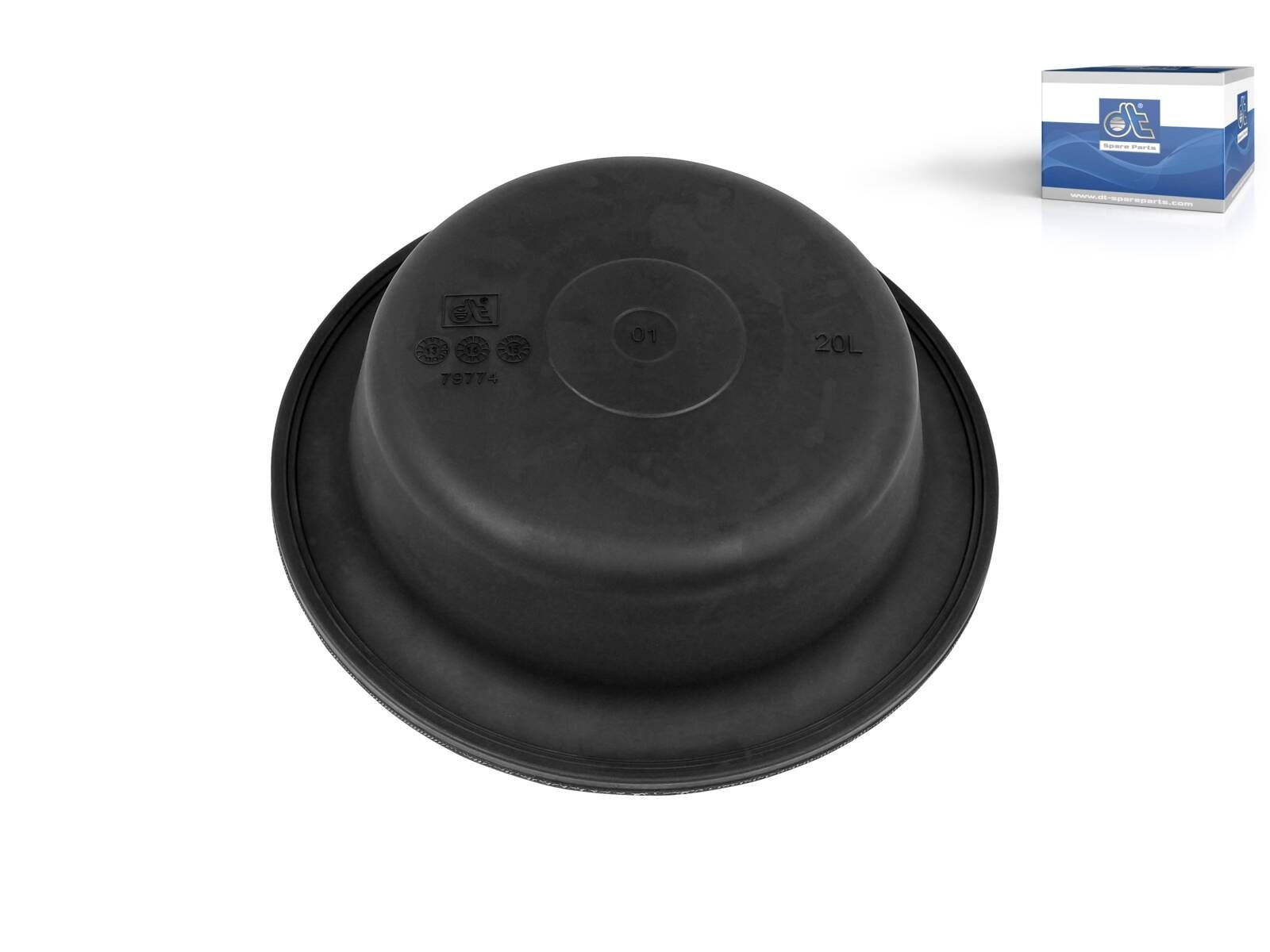 Membrane DT Spare Parts 4.80159 d'étanchéité supérieure en 168 mm