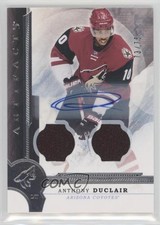2016-17 Upper Deck Artifacts Dual Material 73/75 Anthony Duclair #88 Auto 0c3