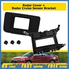 For Honda Accord l4 2018-22 Distance Sensor Milliwave Radar Cover + Base+3 Clip