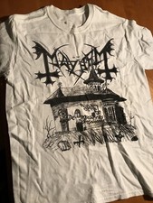 Collection Mayhem Band Album Short Sleeve Cotton White T Shirt S-5XL AG854