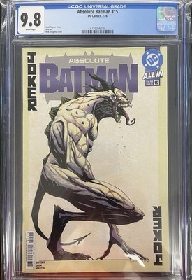 Absolute Batman #15 CGC 9.8 1st Printing Nick Dragotta CVR A 2025 JOKER ORIGIN