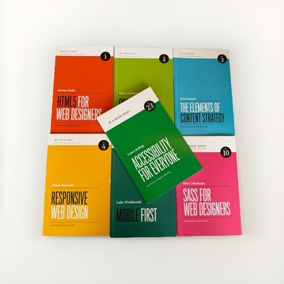 A Book Apart - Web design Books, Accessibility, CSS, HTML, Content Strategy