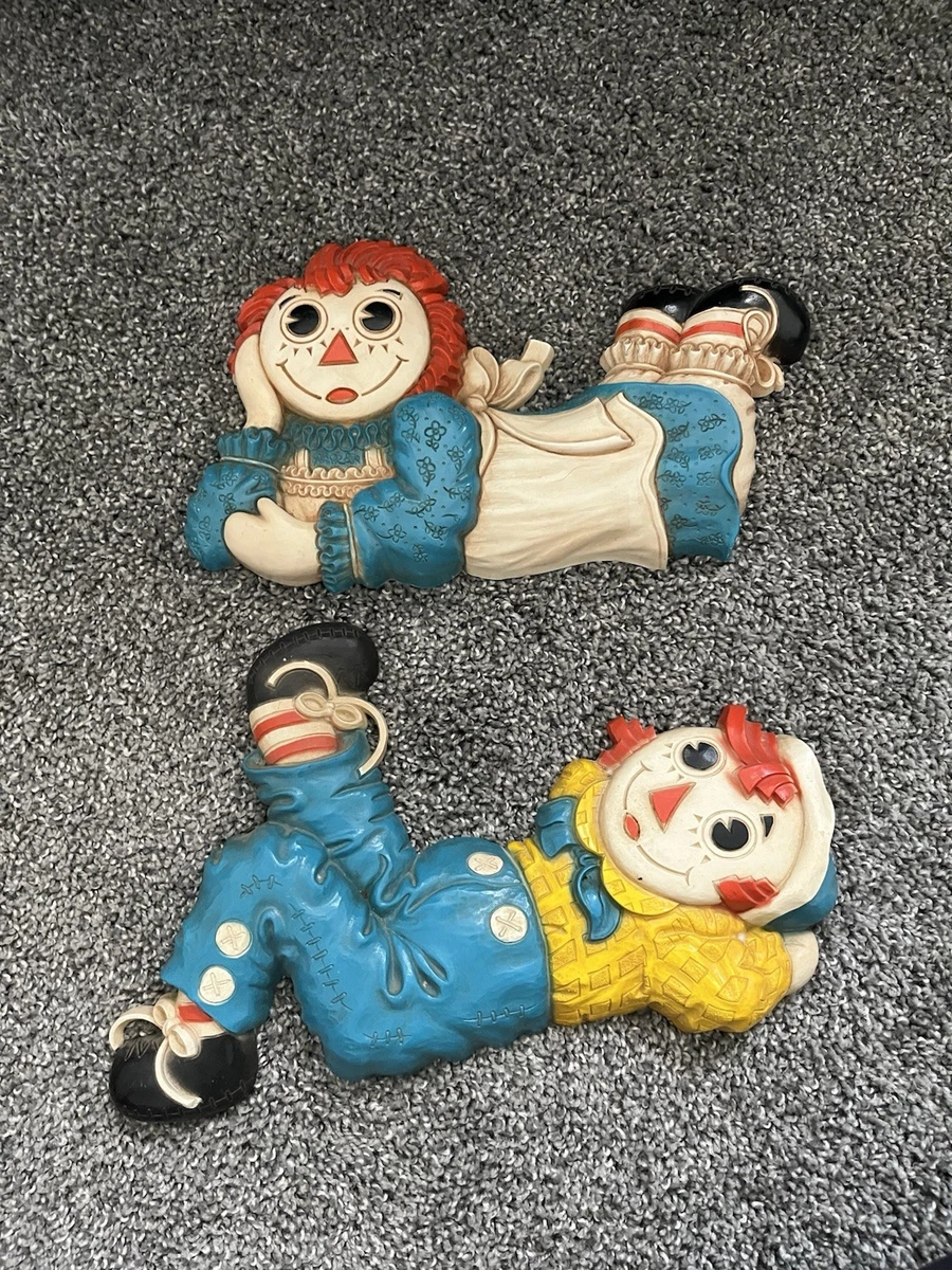 Raggedy Ann And Andy Wall Plaque for sale | eBay