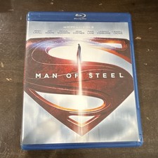 Warner Bros Man of Steel Blu-ray Widescreen Digital HD Henry Cavill Amy Adams