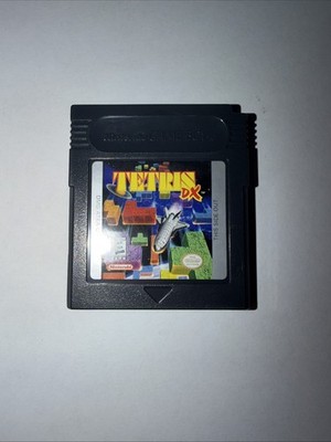 Tetris DX (Nintendo Game Boy Color GBC, 1998) Authentic Cartridge Only Tested