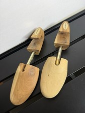 Vintage Florsheim Wood Shoe Trees Rochester Cedar Pair Medium