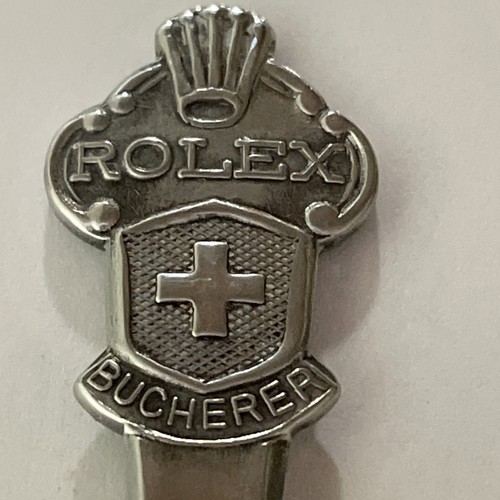 Bern Rolex Bucherer Of Switzerland CB 6.9 Souvenir Spoon Collectible
