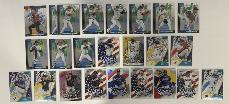 2026 MLB Finest RC INSERT A LOT X 24 Anthony Montgomery Murakami Misiorowski