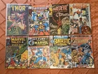 (14) Marvel Comics Bronze Age Vintage Comic Lot Spider-Man Thor Captain America