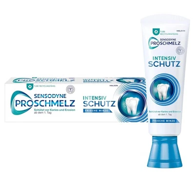 Sensodyne ProSchmelz Intensiv Schutz Zahnpasta 1x75ml, tägliche Zahnpasta mit