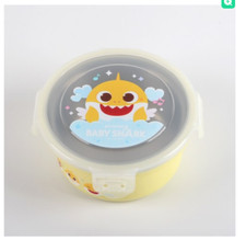 Baby Shark Pinkfong NEW Stainless Steel Multi-Container Lunch Box Korea 370ml YL