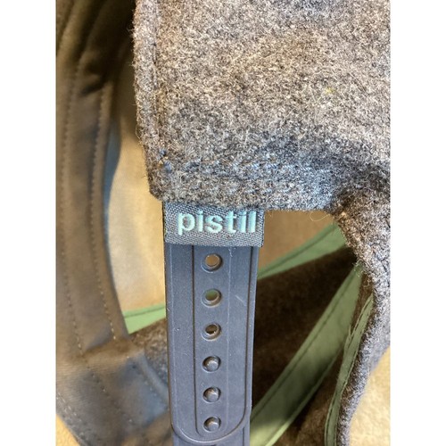 Pistil Women's Ursa Bear Wool Snapback Cap/Trucker Hat; Gray and Light Blue - Picture 3 of 6