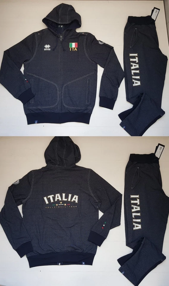 6149 FIPAV ERREA TUTA ITALIA PALLAVOLO UNISEX ITALY VOLLEYBALL TEAM TRACKSUIT