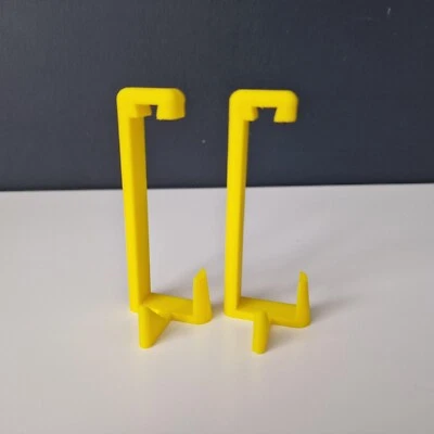 2x Paw Patrol Mighty Pups Lookout Tower Spare Replacement Zip Line Hook Clips