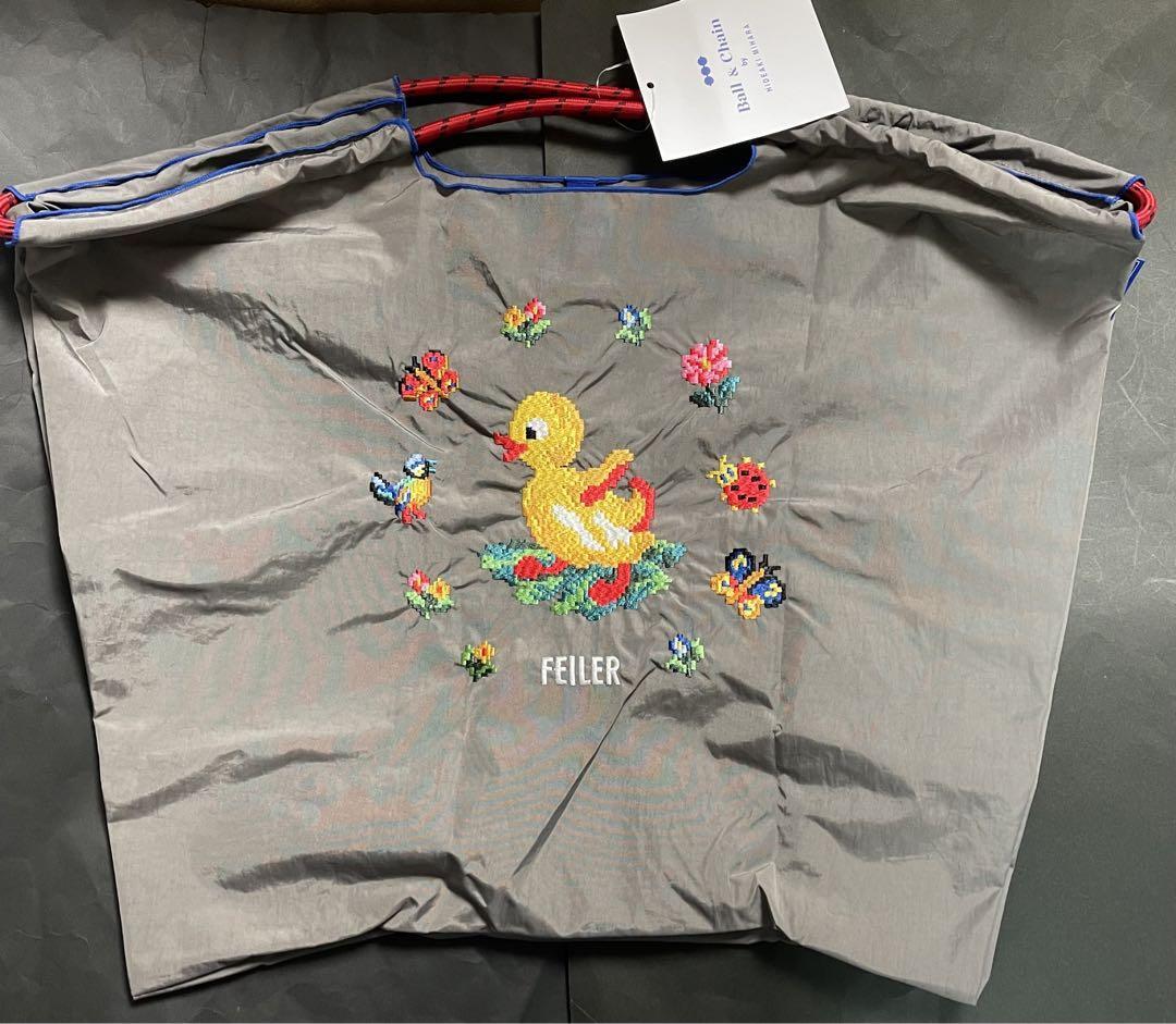 FEILER Ball&Chain HEIDI GRAY BAG Mサイズ 最 安値