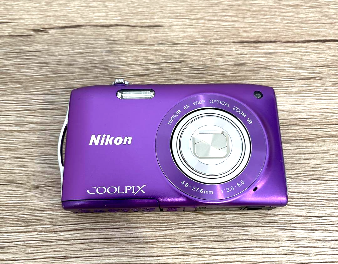 Nikon COOLPIX S3300 Purple 16.0MP Compact Digital Camera Nikon COOLPIX S3300 Purple 16.0MP Compact Digital Camera