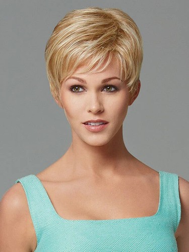 Ladies Wig Natural Short Straight Curly Wavy Hair Wigs Women Full Wig - Picture 6 of 31
