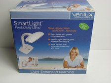 Verilux Smartlight Productivity Lamp Vd12 White 27w Light Enhanced Learning For Sale Online Ebay