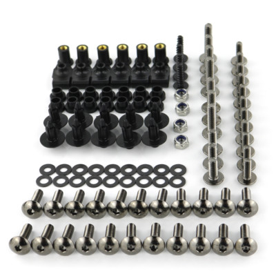 Steel Complete Fairing Bolts Kit Screws Fasteners Nuts Fit For YAMAHA YZF MT FZ