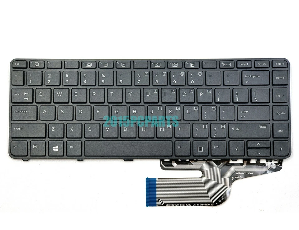 New for HP ProBook 430 G3 440 G3 445 G3 640 G2 640 G3 Keyboard US - Image 2 of 4
