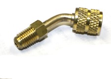 R410a Ductless Mini Split AC charging vacuum port adapter Converts 1/4" ~ 5/16"