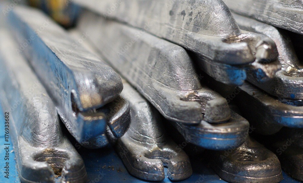 Linotype pigs Ingots 22 lbs, casting metal cast LEAD mix ingot bullet