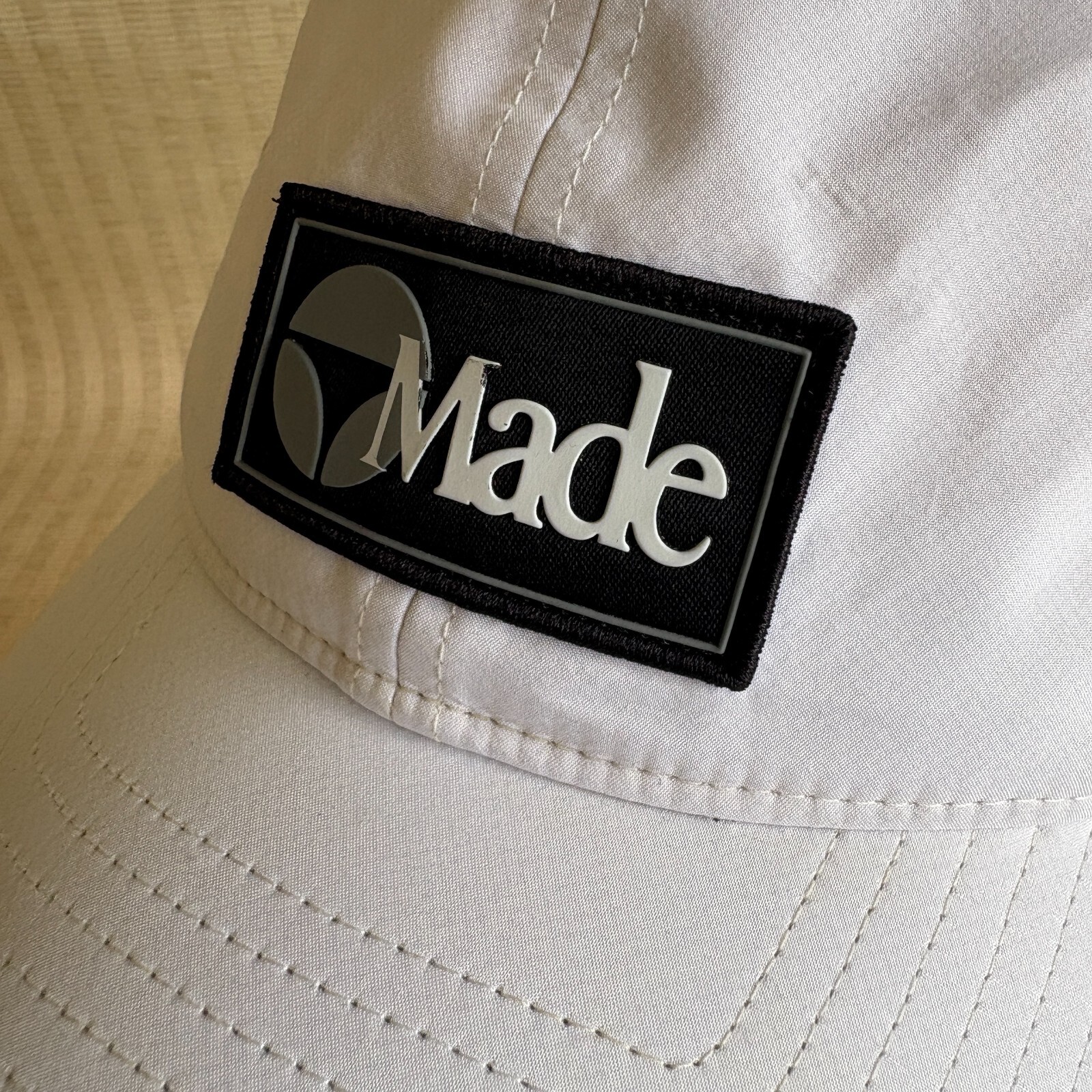 Taylor Made Strapback Cap Patch Rubber Logo White… - image 9