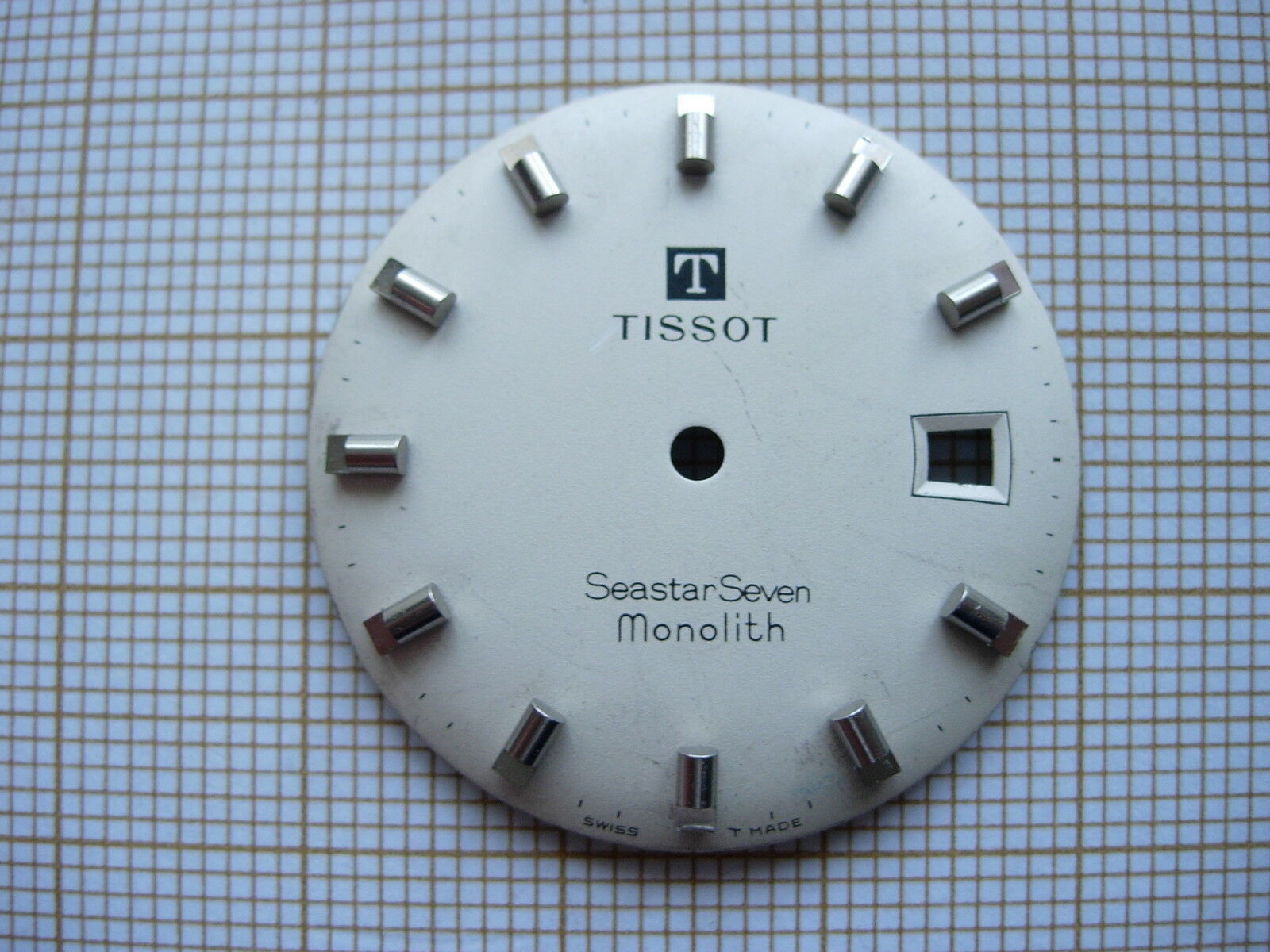 Cadran montre dial Tissot 時計のダイヤル Seastar Seven Monolith Zifferblatt 表盘腕表 1.2