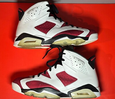 Size 11.5 - Air Jordan 6 Retro 2014 Carmine 823229808826| eBay