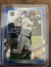 2021 Topps Chrome NPB #109 Yoshiyuki Kamei /150 BLUE Refractor Yomiuri Giants
