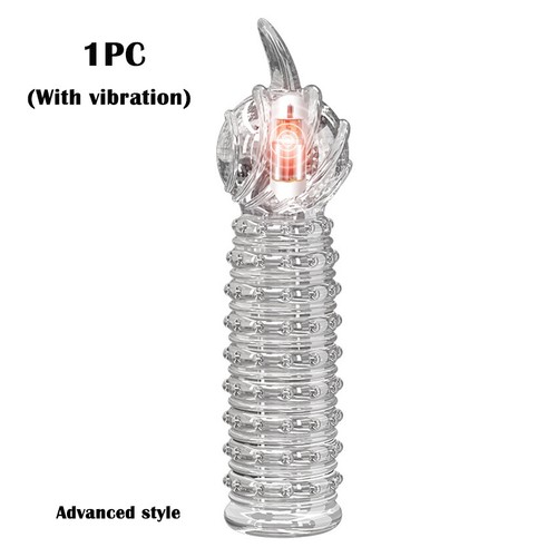 Finger Condoms Sleeve CLEAR Soft TPE Stimulator Fun Tool Sensation Textured - Picture 15 of 15
