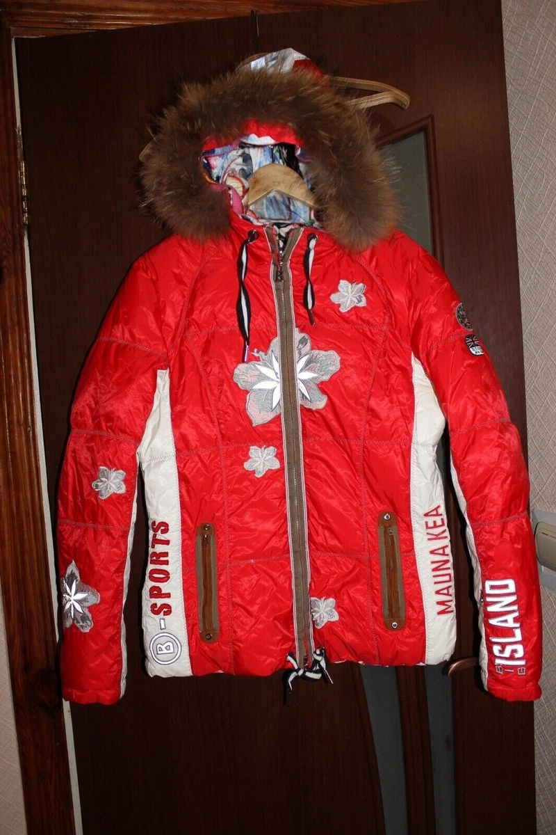 Bogner red top ski jacket