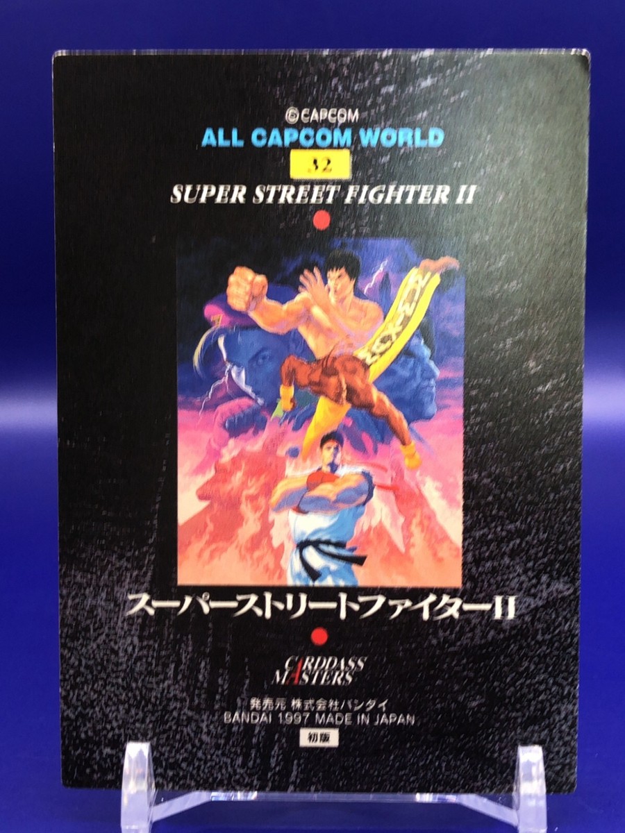 Super Street Fighter 2 32 All Capcom World Card 1997 Japanese | eBay