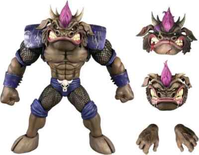 Battletoads Anthology Collection 18  Figure General Slaughter Creases To Box