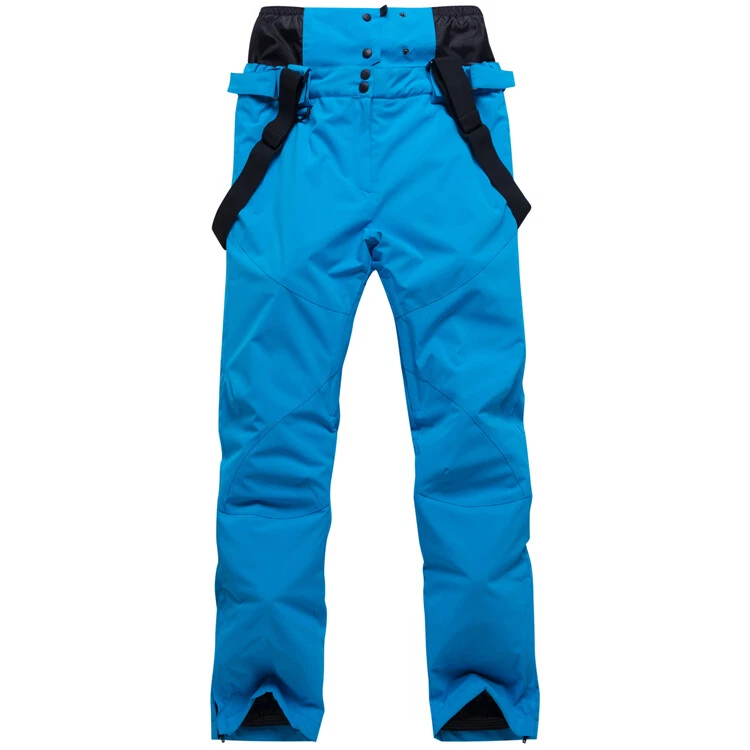 Grueso Hombre Mujer Impermeable Pantalones para Nieve Deporte Esquí Mono Snowboard Cálido Exterior Foto 3 de 4