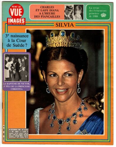 ▬►POINT DE VUE n°1691 - 1980 Reine Silvia de Suède - Princes Charles Lady Diana - Bild 1 von 1