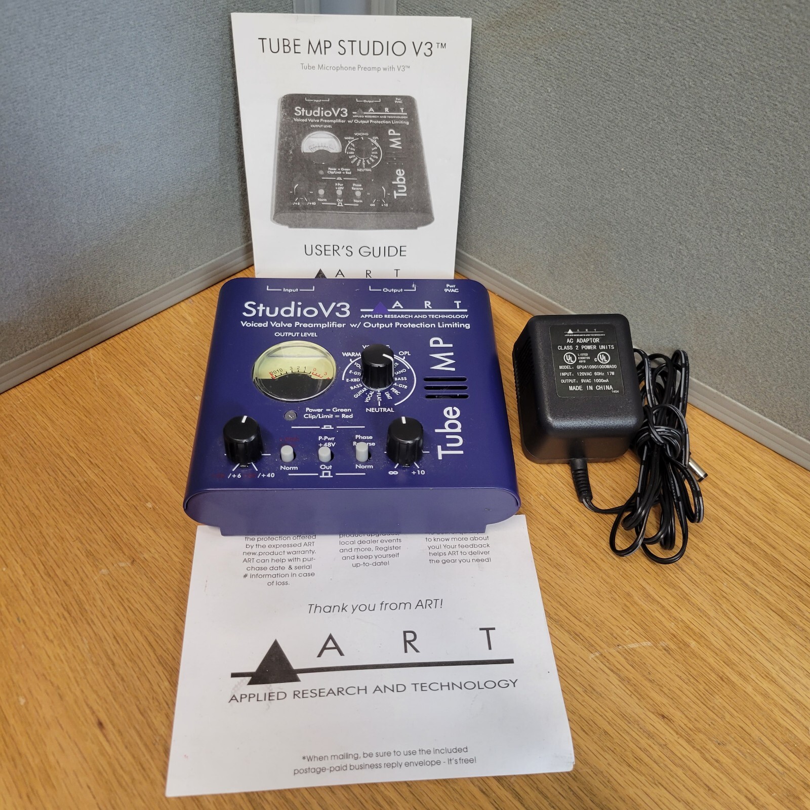 Art Audio Tube MP Studio V3 1 Channel PreAmp/Processor Amplifier