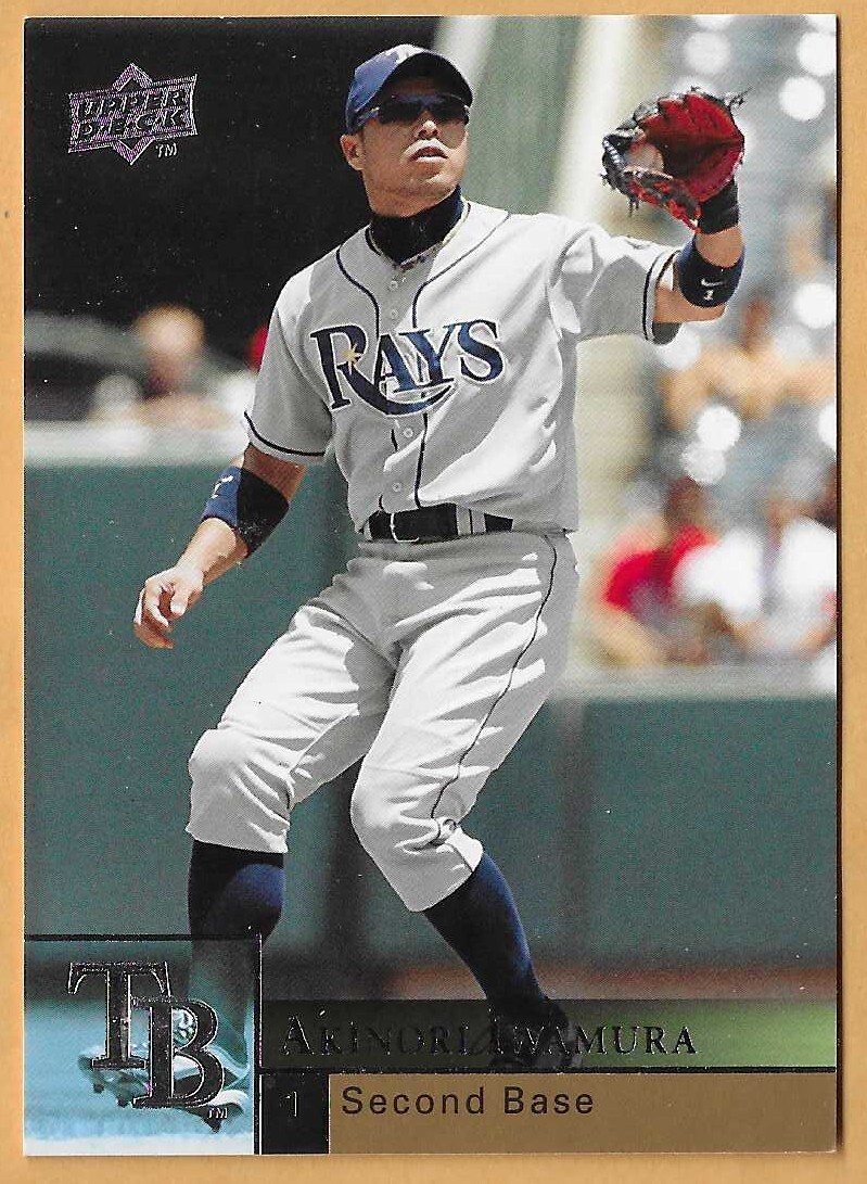 AKINORI IWAMURA TAMPA BAY RAYS #364 - UPPER DECK NM-MT 2009