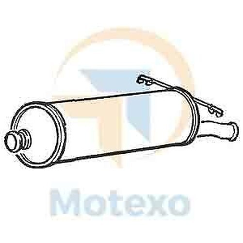Klarius CN469C Auspuff Endtopf Heckbox FüR Xsara Picasso 1.8 00-05-image