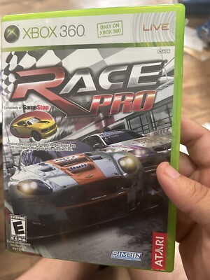 Race Pro GAMESTOP EDITION (Microsoft Xbox 360, 2008) Pre Owned No Manual