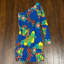 LILLY PULITZER Whitaker Dress Womens XS Starry Blue Little Less of a Drama Queen