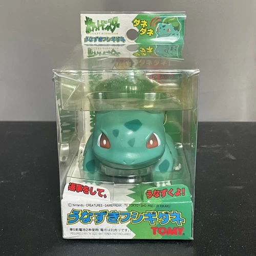 Unused Unopened TOMY Pokemon Nodding Bulbasaur Toy Vintage Unazuki Nintendo